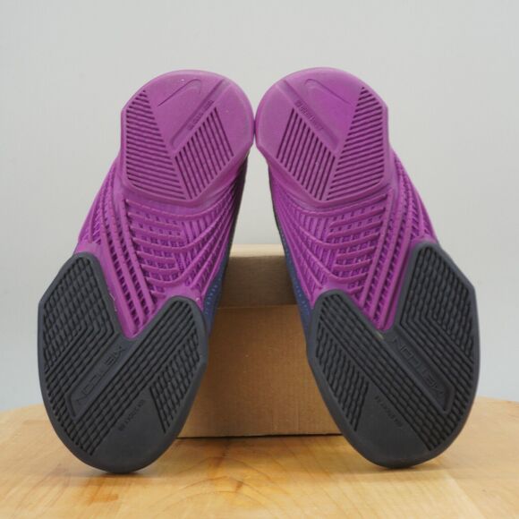Nike React Metcon Turbo Womens Size 7 Shoes Cross Training Sneakers Blue Purple - Picture 7 of 9